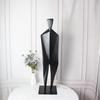Modern Abstract Metal Sculpture for Hotel Lobby and Entryway Decor