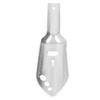 Mehrzweck-Camping-Schaufel Aluminiumlegierung Kleines Überlebens-Multitool Schaufel für Outdoor-Wandern Silber