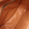 Used CELINE Macadam Shoulder Bag Shoulder Bag PVC Coated Canvas Leather Brown Beige Used Women