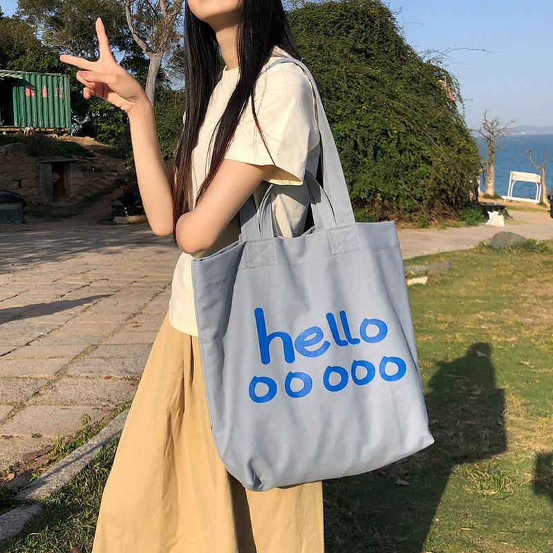 Literary and casual tote bag women's fashion large-capacity shoulder bag new simple and advanced underarm bag