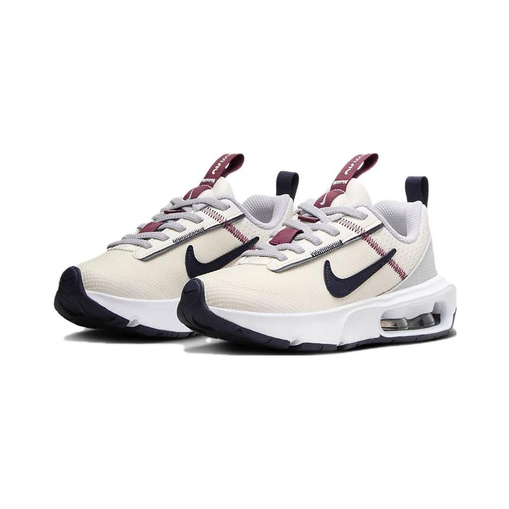 Nike Air Max Interlock Lite PS Phantom Dark Obsidian Kids Sneakers Cream Light-Smoke-Grey Team-Red DH9394-006