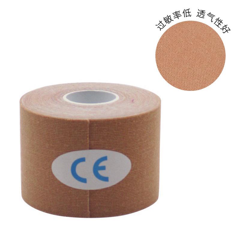 

Профессиональная эластичная спортивная кинезиологическая мышечная лента и патч для подъема груди 2.5cm x 5m (Upgraded)