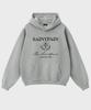 Sp Heritage Pigment Oversized Hoodie Grey