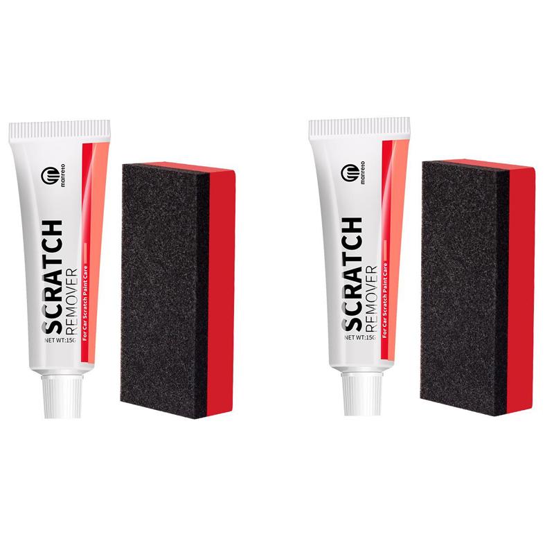 Car Scratch Remover Kit Car Coating Paint Repair Paste Automobile Polishing Cream with Sponge Car Scratches Repair Accessories