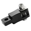 2" Billet Pedal Extender for Peterbilt 378 379 386 388 389 Aluminum Pedal Extension Truck Accessory Black/Silver