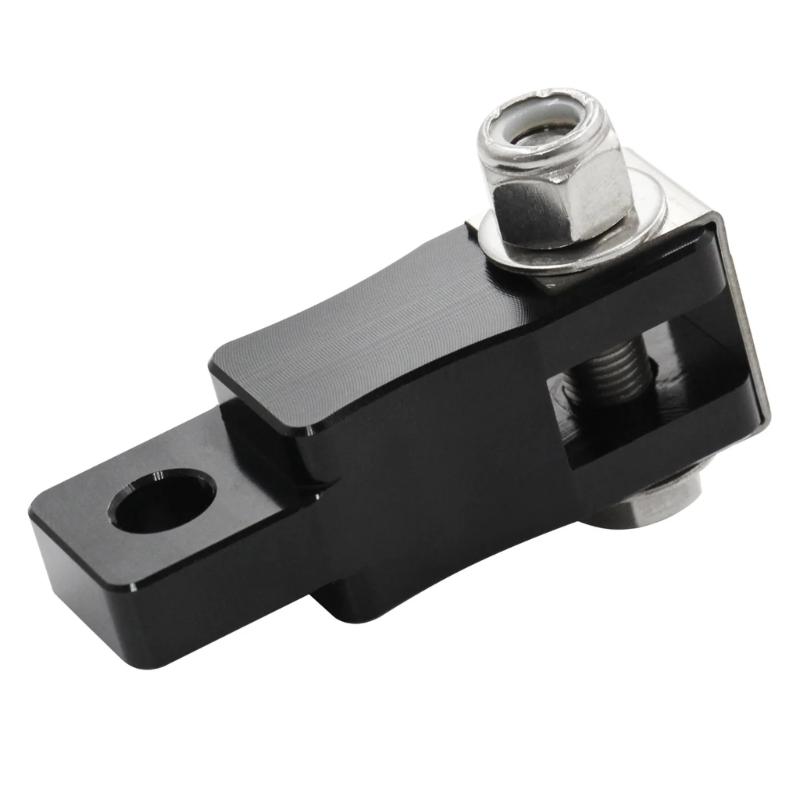2" Billet Pedal Extender for Peterbilt 378 379 386 388 389 Aluminum Pedal Extension Truck Accessory Black/Silver