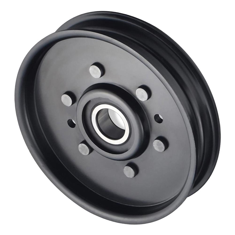 4 625 Inch Flat Idler Mower Pulley for AM37249 and AM107468 Fits Multiple Turn Mower Models Including 175 and 285