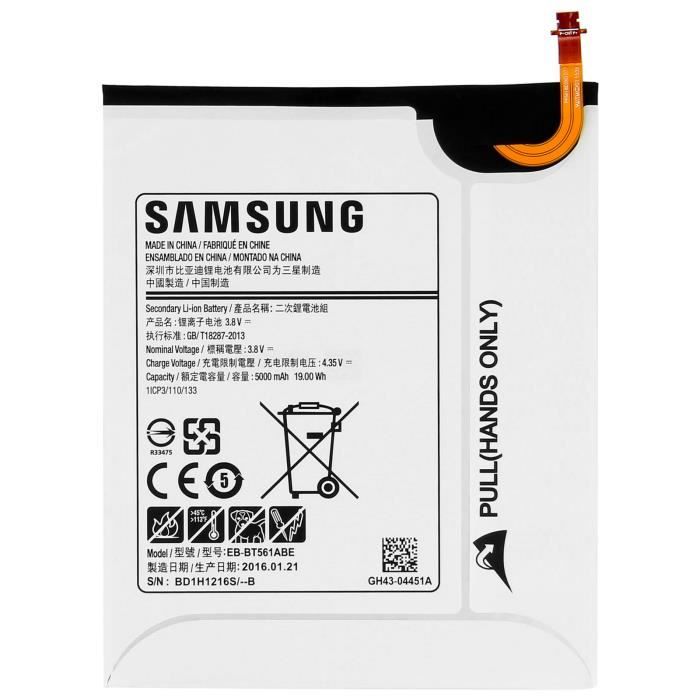 Access Bmw Akku - Samsung - Galaxy Tab E 9.6 - Eb-BT561ABE - 5000mAh - Wiederaufladbar