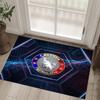 Chelsea FC Design Crystal Velvet Carpet Cozy Non?Slip Printed Rug For Bedroom Living Room Entrance