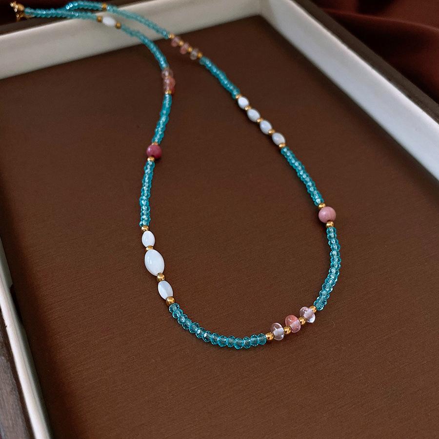 Böhmische Sonne Mehrlagige Halskette: Ethnische Luxus Schlüsselbeinkette für Frauen