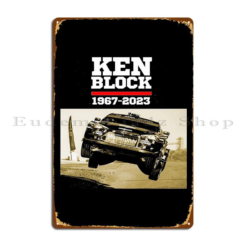 DORA Tin Sign Ken Block Metal Sign Poster Wall Decor Printing Garage Living Room Living Room Tin Sign Poster 20x30cm（7.8x11.8inch）