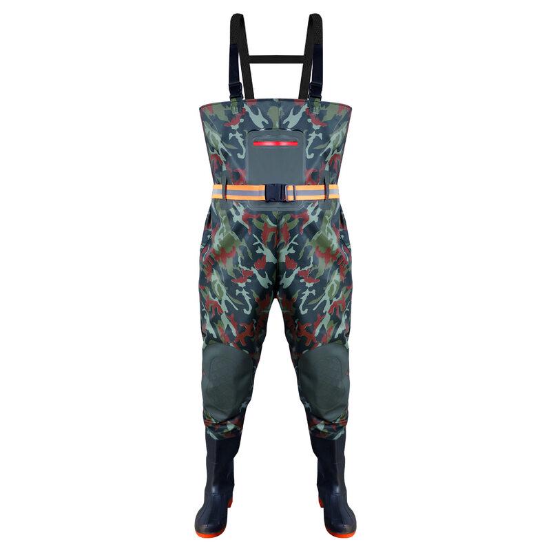 Jun Ding Camp Thickened Frosted Black Fishing Waders