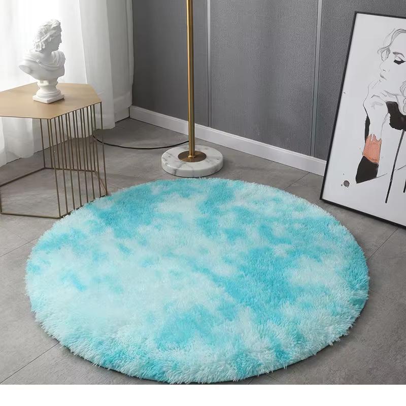 Super Soft Plush Round Rug Mat Fluffy White Carpets For Living Room Home Decor Bedroom Kid Room Decoration Salon Thick Pile Rug