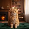 Adjustable Pet Crown Headdress Shining Cat Princess Crown Cute Pet Party Decorations  Pet Show