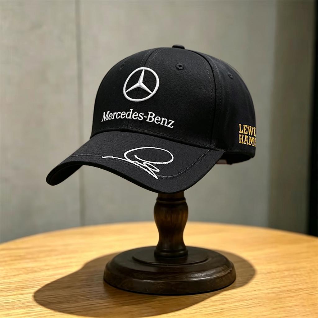 WUL5   1pcs Baseball Cap Men Women Outdoor Sports Sun Visor Valve Cap Hat For Mercedes Benz W211 W203 W204 W210 W124 AMG W202 W212