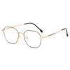 New classical personalized square full frame glasses frame high texture metal tide myopia glasses frame HC