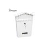 White House Model Steel Mailbox - GENERIC - Single-sided Opening - Wall-mounted