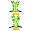 With Storage Bag Reflective Vest Lightweight Waterproof Reflective Safety Jacket Adjustable High Visibility
