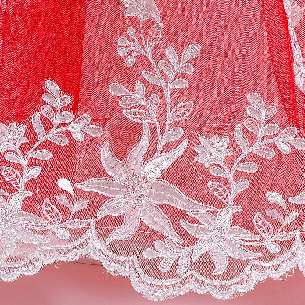 2024 jenter blonder lange ballkjoler Brudepike Barnekjoler For Jenter Tenåringer Jente Festkjole Barn Prinsesse Kveld Formell Bryllup Vestido