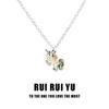 RUI RUI YU Unicorn Pendant Necklace Pendant Necklace for Women Men Girlfriend Couple Lover Jewelry Gift