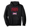 1989 HK Protest CCP Kinesisk Design Guvernörens Flagga Hoodie