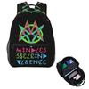 Mochila Escolar para Estudantes com Merchandising da Banda Msi Mindless Self Indulgence, Mochila de Dia para Caminhadas e Viagens para Meninos e Meninas, Mochila para Livros, Bolsas de Ombro