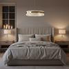 Luxemburg Crystal Prisms - Chandelier 60cm, LED 40W, Brass Gold Ring 3 Colors