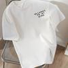 Cool Skull "WELCOME To MY MIND" Letter Print, Women's Round Neck Short Sleeve T-Shirt, Women's Athletic T-Shirt, Suitable for Daily Wear