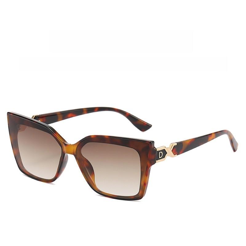 Classic Butterfly Frame Sunglasses With Pc Lenses For Travel And Parties