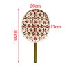 1pc Colorful Handmade Fan Ethnic Style Bamboo Woven Fan Summer Anti-mosquito Cooler Braided Hand Fan Crafts Home Decoration