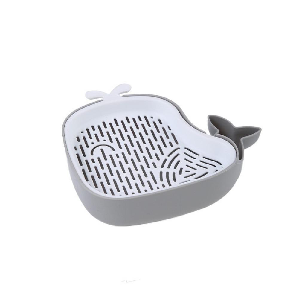 

Маленький Кит Культивация Проращиватель Многоразовый Посадка Кошачьей Травы Гидропонная Тарелка для Проращивания Креативный Многофункциональный серый