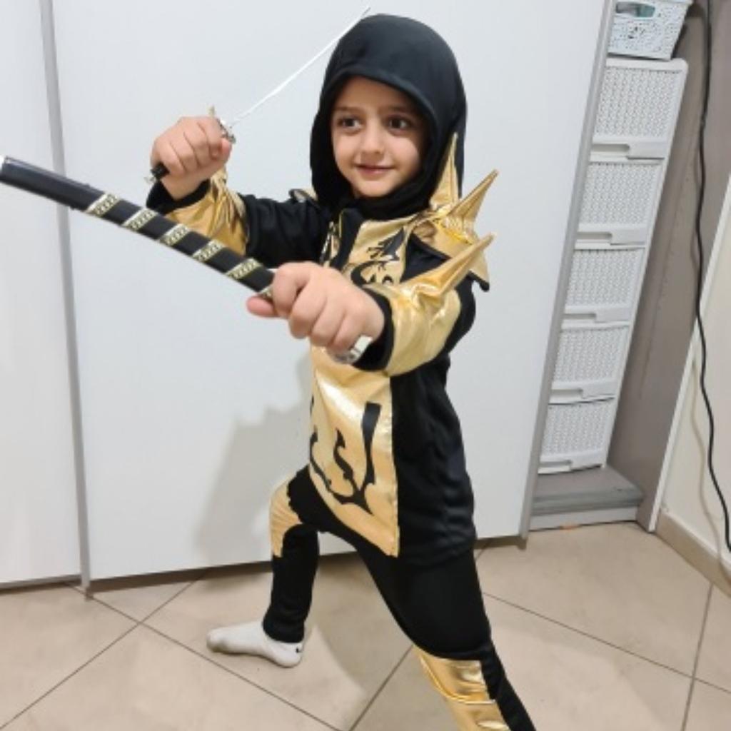 Halloween Cosplay Costumes Performance Children's Costumes Cosplay Set Three-Pieces Set Headgear + Clothes + Pants