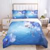 Bedding Set Digital Print Comfortable Duvet Cover for Home Bedroom Decoration, 1 Duvet Cover and 2pillowcase with Zippers