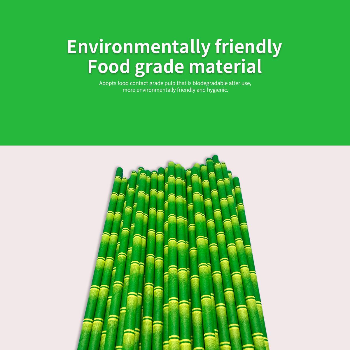 

Экологичные цветные бумажные соломинки для баров и ночных клубов