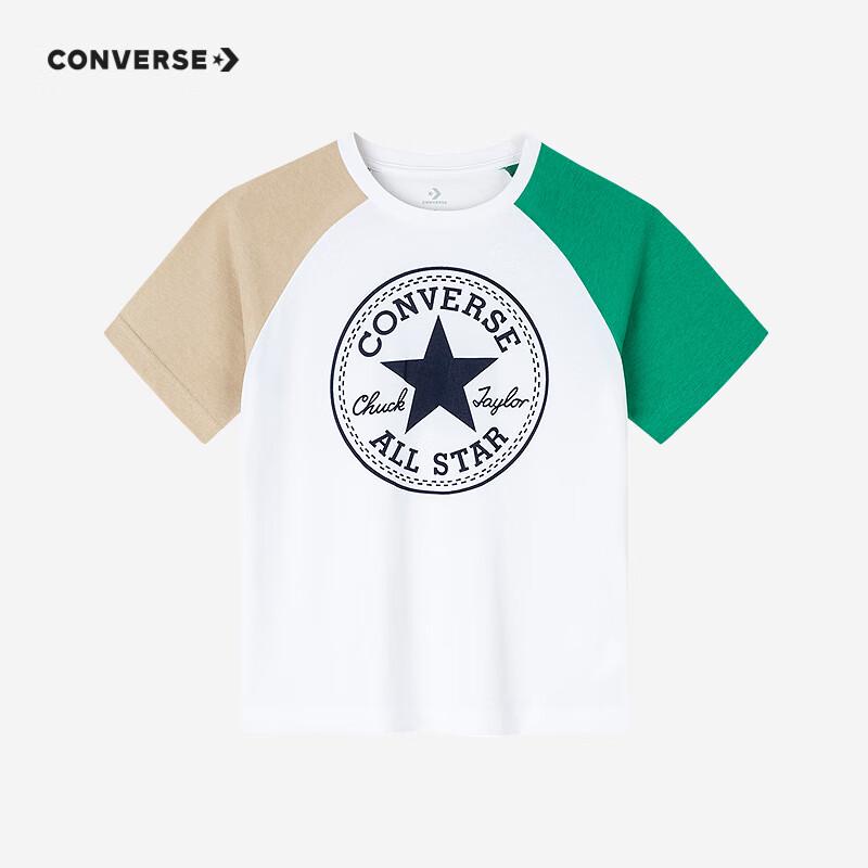 Converse Kids' Unisex Cooling Raglan Short-Sleeve T-Shirt