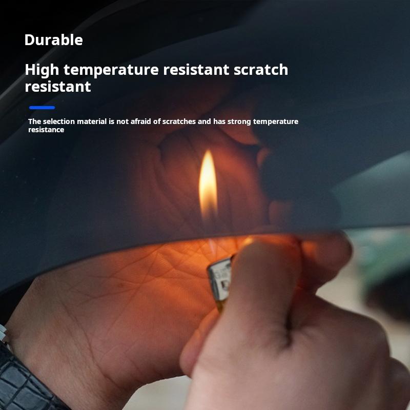 Window Visor Embedded Car Weather Shield Wind Deflector Translucent Black Car Accessories For Ford Ranger T9 Raptor Pickup Truck