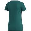Adidas Moisture Wicking Round Neck Short Sleeve T-Shirt Women Tops Green GP5903