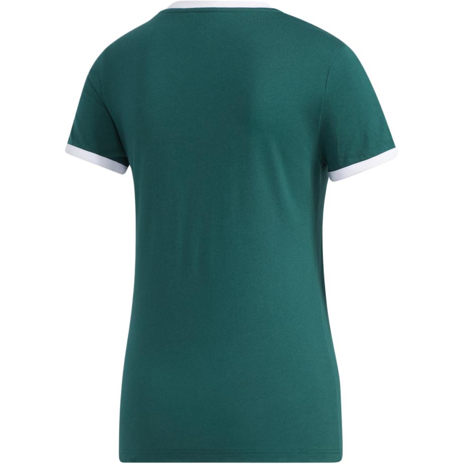 Adidas Moisture Wicking Round Neck Short Sleeve T-Shirt Women Tops Green GP5903