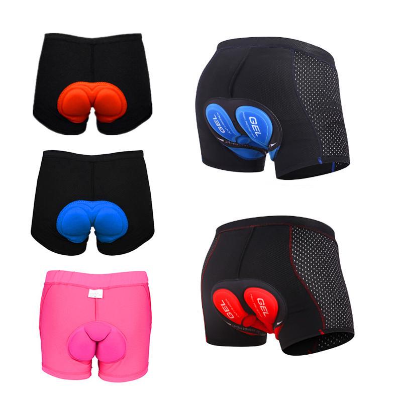 Men's Quick-Dry Padded Cycling Shorts for Mountain and Road Biking