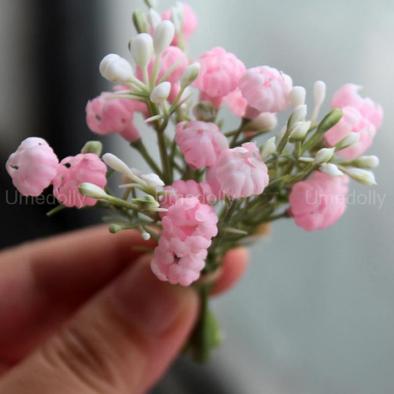 1/6 Scale Mini House Decoration Miniature Dollhouse Glass Flower Vase for BJD Blyth Doll Accessories Toy
