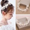 Children's Wreath Headgear Girls' Head Flower Headband Children's Crown Jewelry Korean Version Mori Girl Flower Performance Headband