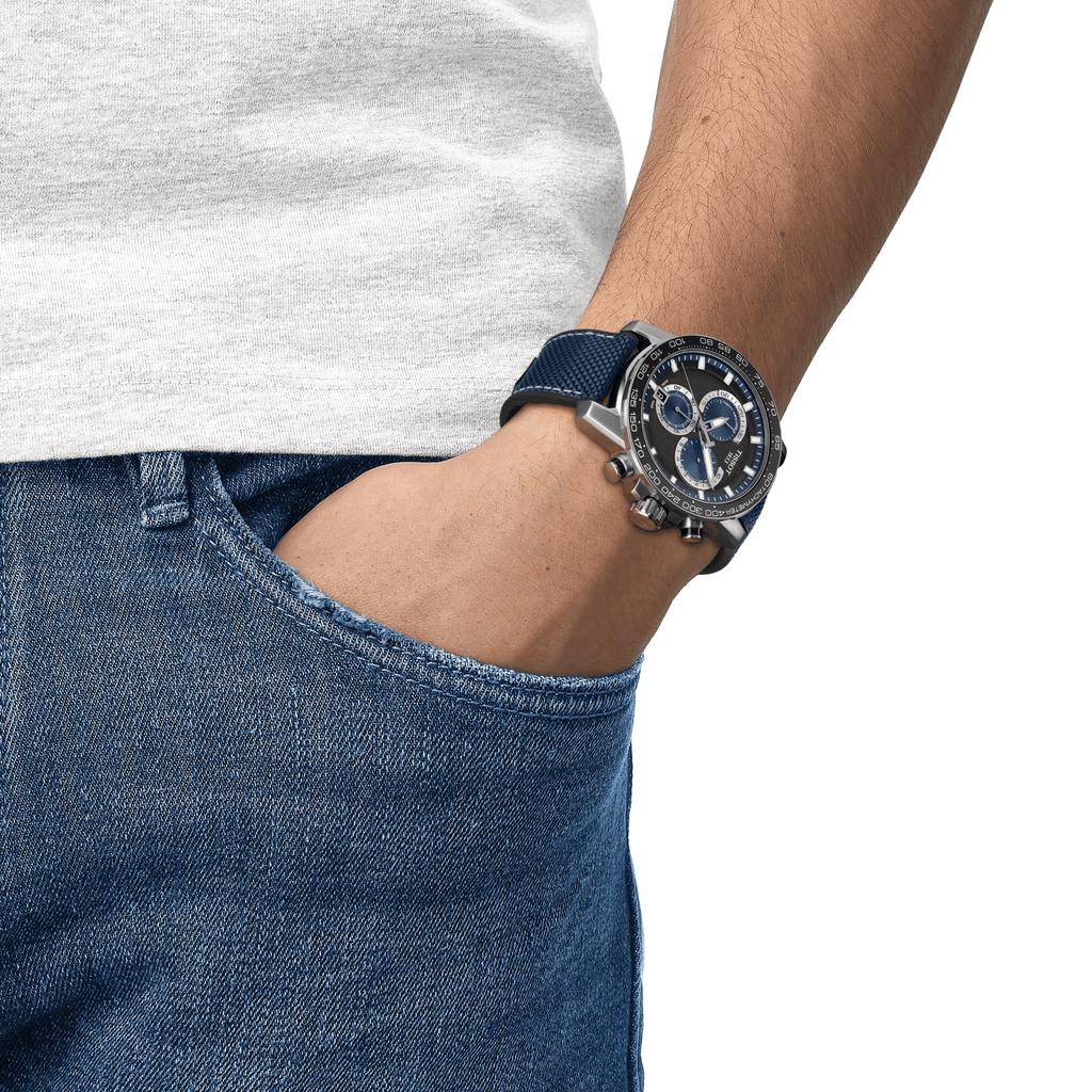 Tissot black Dial Men's Fashion Watch T125.617.17.051.03