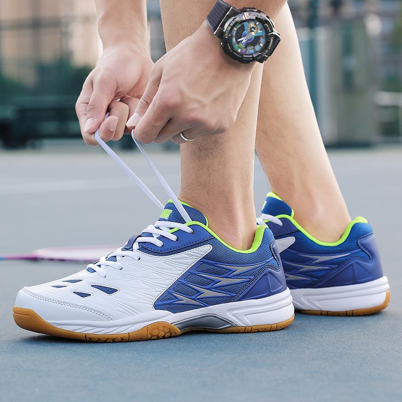 47 48 Large Size Tennis Shoes Teen Student Training Non-Slip Table Tennis Shoes Outdoor Badminton Shoes Men