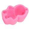 Silicone Material Sleeping Bear Silicone Mould 3D Cute Bear Cake Decor Mould Pink Fondant Clay Making Mould Ice Cream Moulding