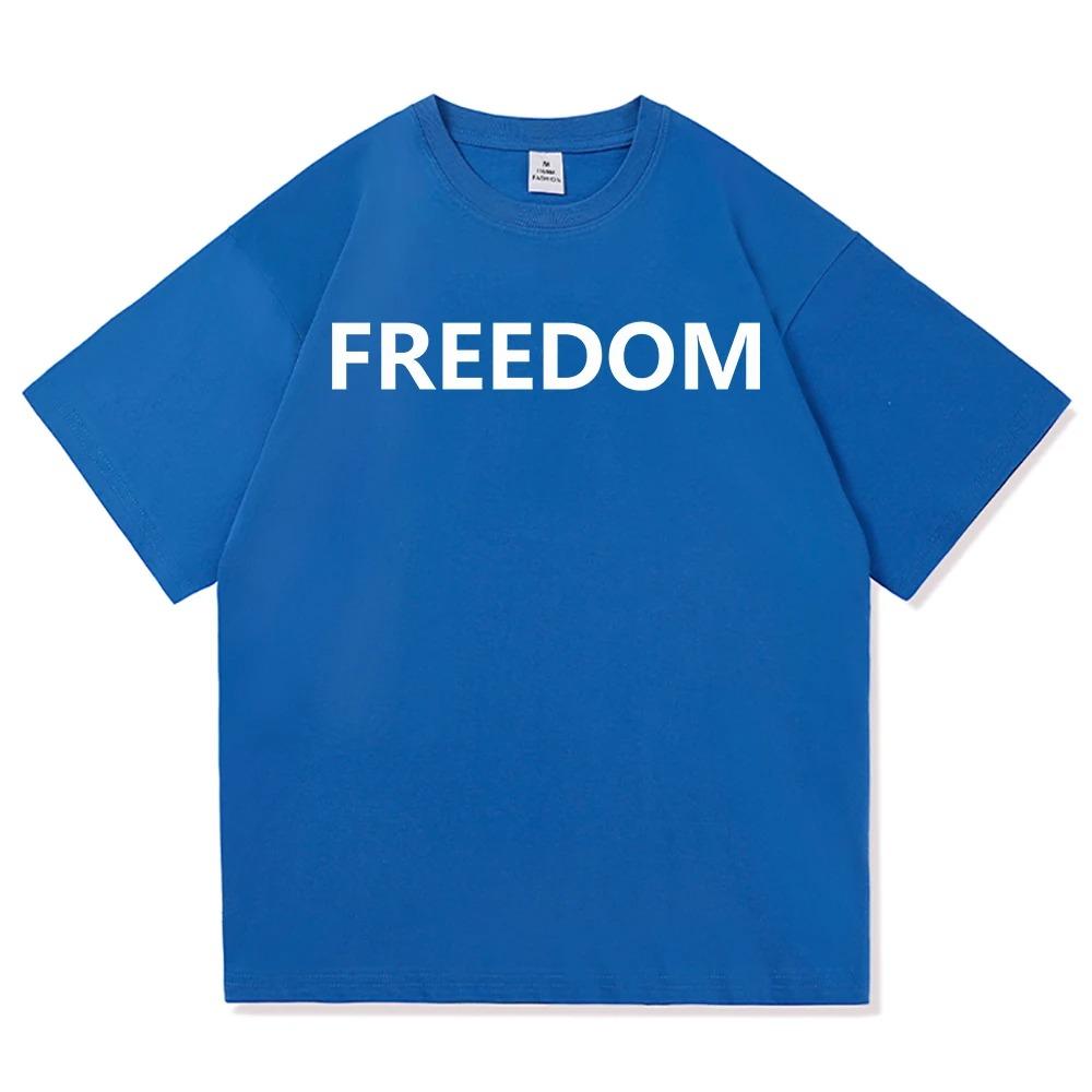 Support Kostenloser Druck T-Shirt Mode Männer/Frauen Harajuku Ästhetik Buchstaben Print T-Shirt Hohe Qualität Lässig Mode Alles