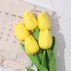 3/5Pcs Tulip Artificial Flowers Bouquet 33CM Fake Flowers for Home Decor Garden Wedding Marriage Decoration Flower Arrangement