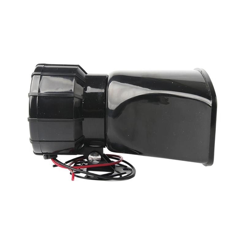 100w 130dB High Volume Car Alarm 1Horn With 7 Distinct Sounds For 12V Motorcycles, Mopeds, Cars, Trucks