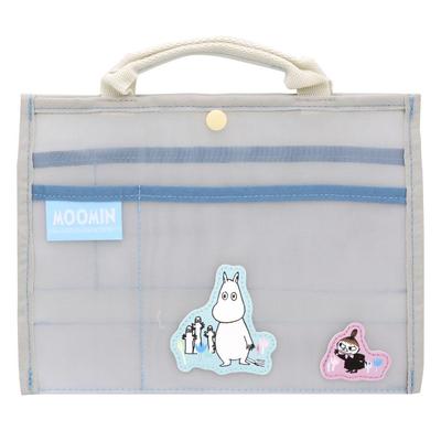 Sunstar Stationery Moomin Mesh Inner S2318865 Pouch, Friends,