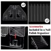 3/4/5/6/7 Layers Acrylic Cosmetic Nail Polish Orgaizer Display Rack Lipstick Perfume Makeup Storage Rack