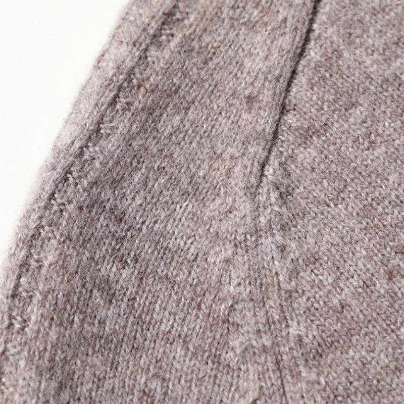 Herbst und Winter Herrenpullover mit halbhohem Kragen, leuchtender Hemdpullover, neuer Herrenpullover von Tide